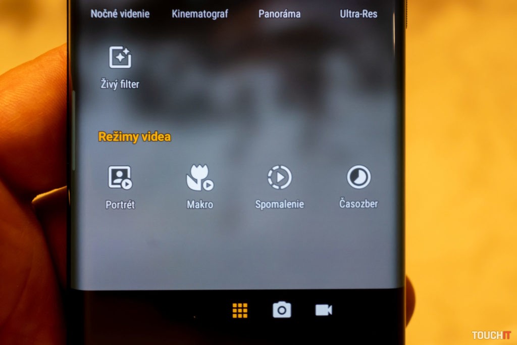 Režimy pri realizácii videa