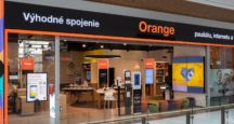 Orange predajňa Aupark