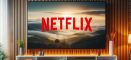 TV s logom netflixu v obyvacke